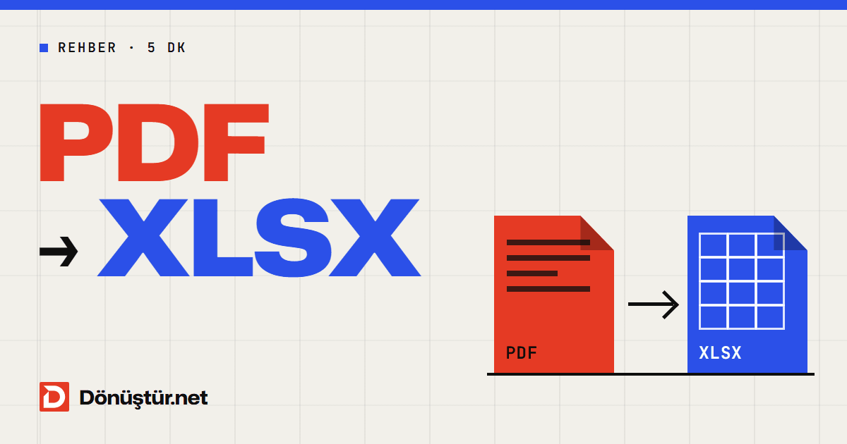 PDF'den Excel'e Çevirme: Tabloları Düzgün Aktarmanın Yolları