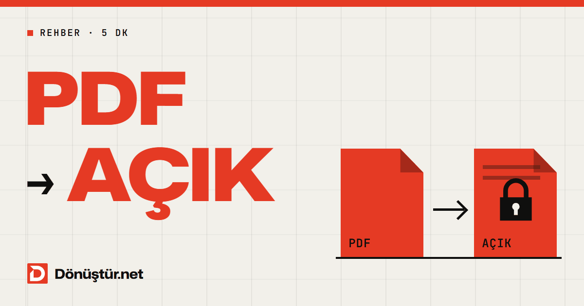 PDF Şifresi Nasıl Kaldırılır? (Şifreyi Biliyorsanız)
