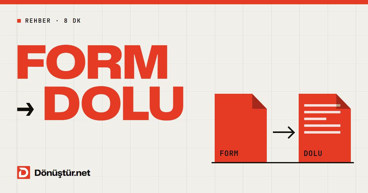 PDF'e Yazı Yazma: Form ve Dilekçe Nasıl Doldurulur?