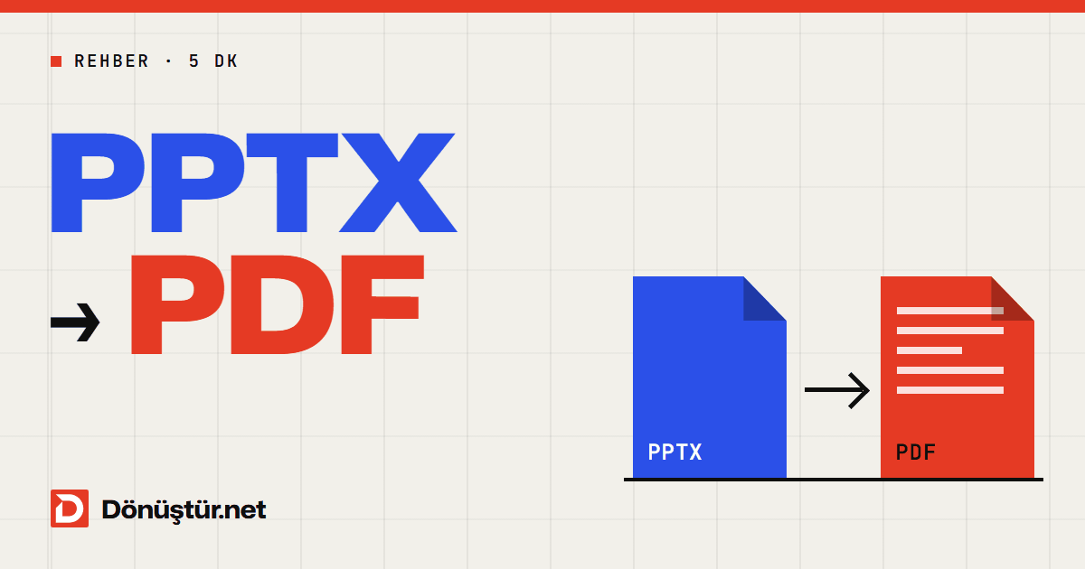PowerPoint'i PDF'e Çevirme: Her Slayt Bir Sayfa
