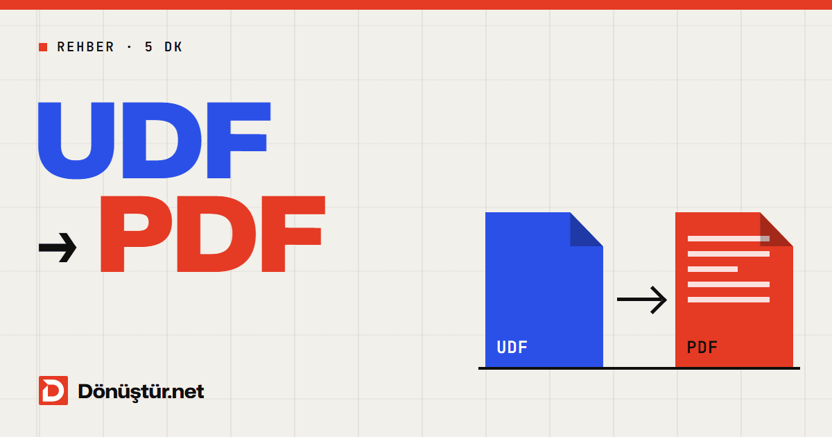 UDF Dosyası Nasıl Açılır? Programsız PDF ve Word'e Çevirme