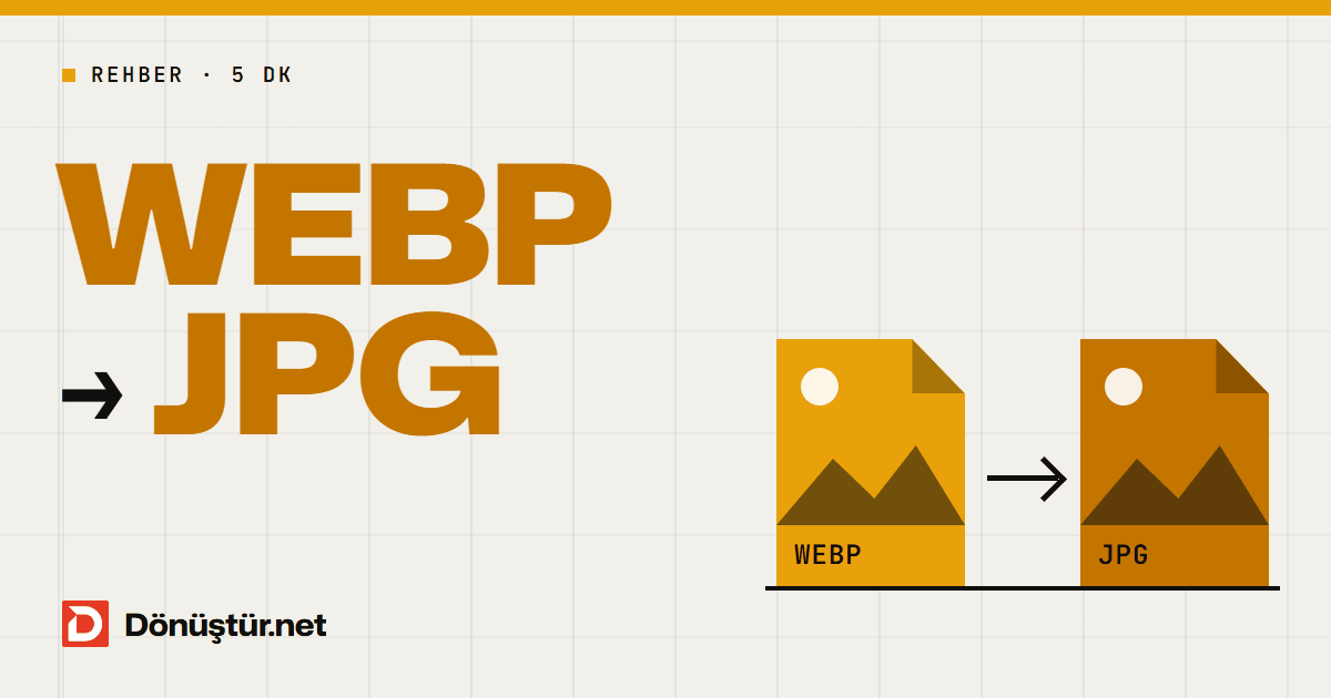WEBP Nedir, Neden Açılmıyor, Nasıl JPG Yapılır?