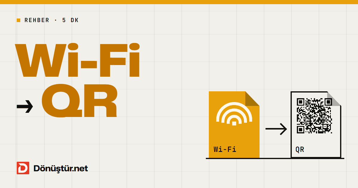 Wi-Fi QR Kod Nasıl Yapılır? Kafe, Ev ve Misafir Ağı İçin
